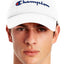 Champion White/Navy Script Logo Ameritage Dad Hat