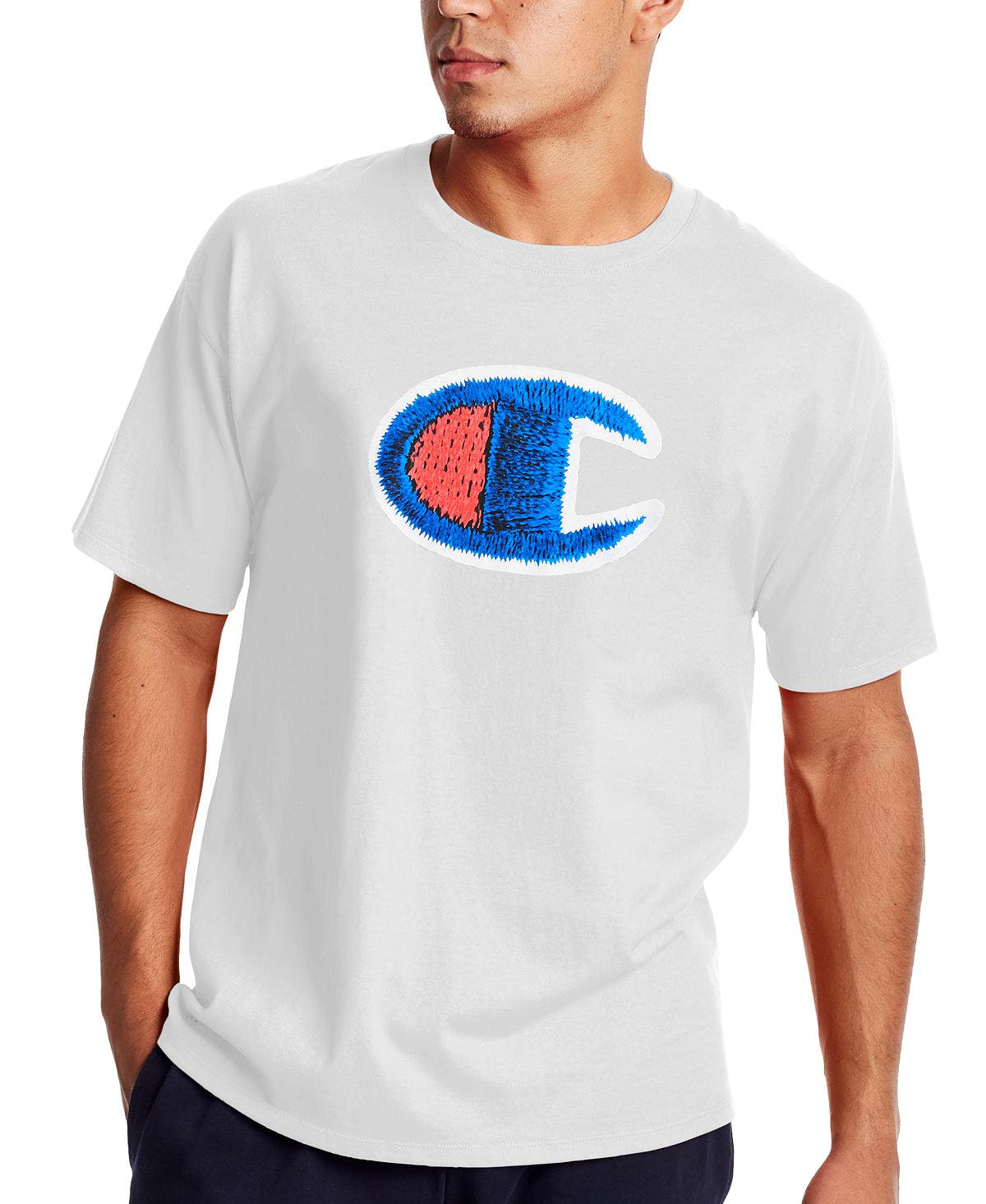 Champion Yarn Ink Graphic T-shirt White
