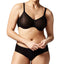 Chantelle C Magnifique Nouveau Full Coverage Minimizer Bra 2791 Online Only Black
