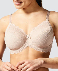 Chantelle Rive Gauche Full Coverage Unlined Bra 3281 Online Only Cappuccino thumbnail 4