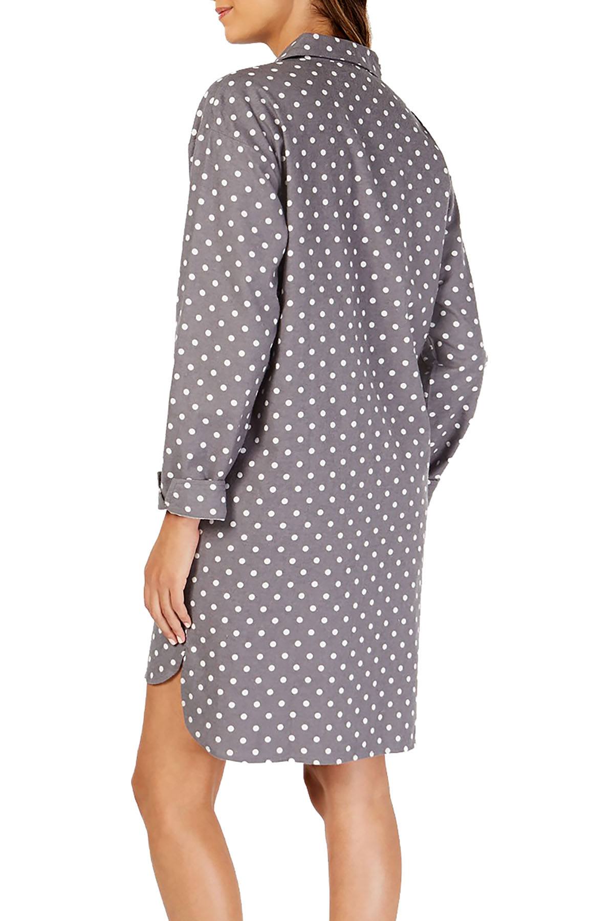 Charter Club Cotton Flannel Plaid Sleepshirt