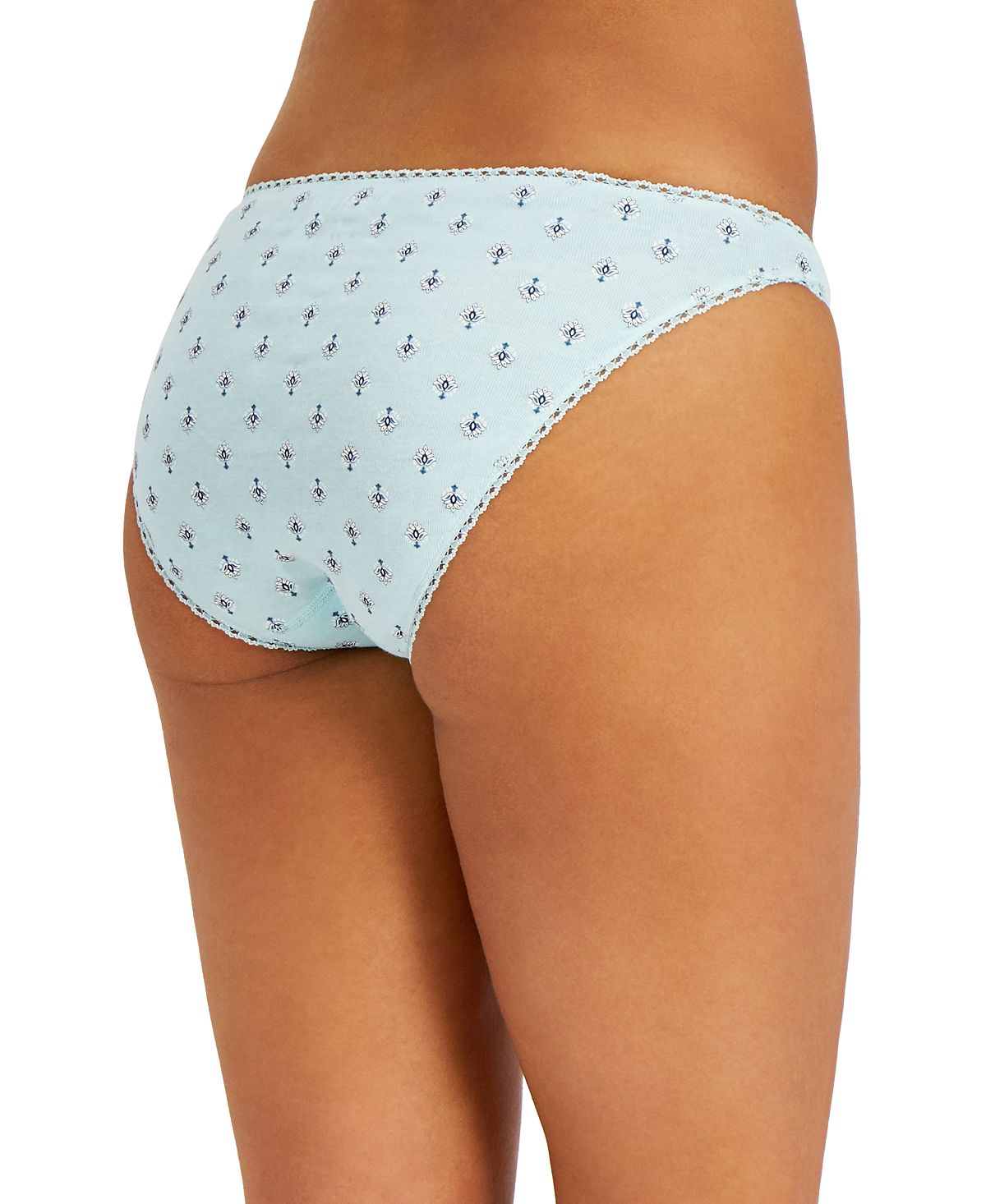 Charter Club Everyday Cotton Bikini Underwear Blue Light