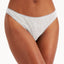Charter Club Everyday Cotton Wo Lace-trim Thong Hthr Storm