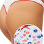Charter Club Intimates Blooming Floral Pretty Cotton Thong