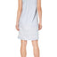 Charter Club Intimates Blue-Dots Embroidered Cotton Nightgown