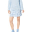 Charter Club Intimates Blue Snowflake Graphic-Print Cotton Sleepshirt With Matching Socks