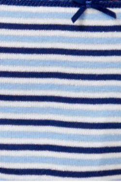 Charter Club Intimates Blue/Stripe Pretty Cotton Bikini Brief thumbnail 2