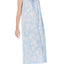 Charter Club Intimates Blue Watercolor Printed Cotton Nightgown