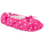 Charter Club Intimates Candy-Pink Fizz-Dot Printed Slipper Socks