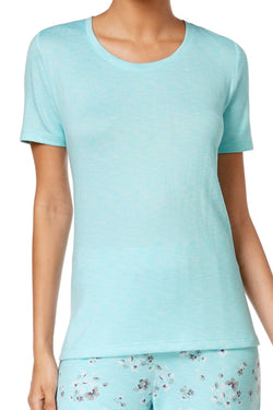 Charter Club Intimates Eternal-Aqua Cotton Lounge Top thumbnail 1