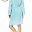 Charter Club Intimates Fallen-Rose Short Heather Wrap Robe