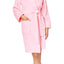 Charter Club Intimates Fallen-Rose Super-Soft Short Heather Wrap Robe