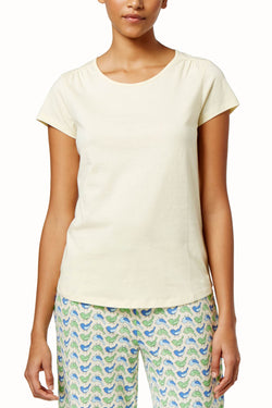 Charter Club Intimates French-Butter Scoop-Neck Lounge Tee thumbnail 1