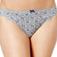 Charter Club Intimates Grey-Scroll Pretty Cotton Bikini Brief