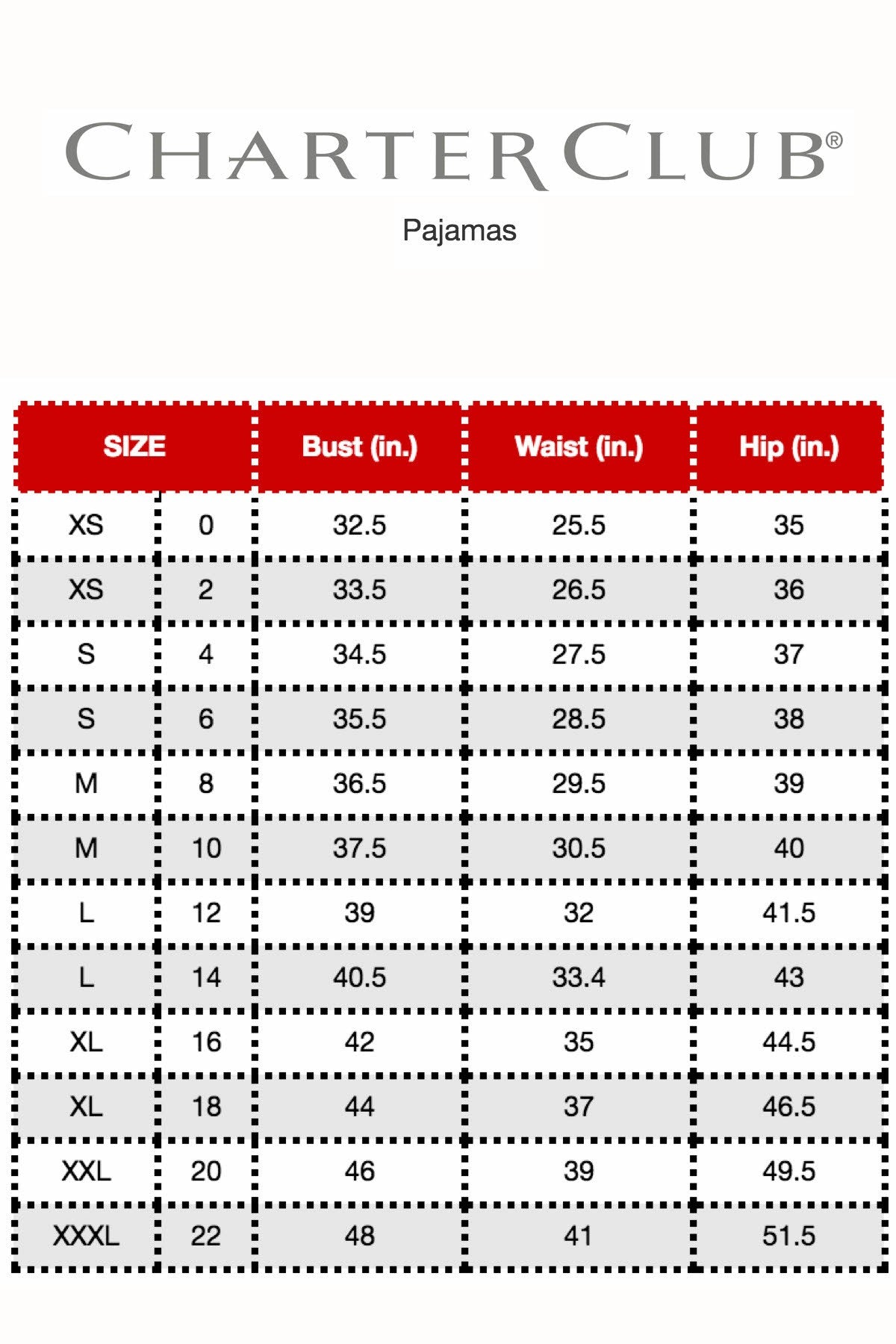 Charter Club Intimates Grey Variegated-Stripe Banded Cotton Pajama Set