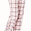 Charter Club Intimates Grid-Plaid Plush Pajama Pant