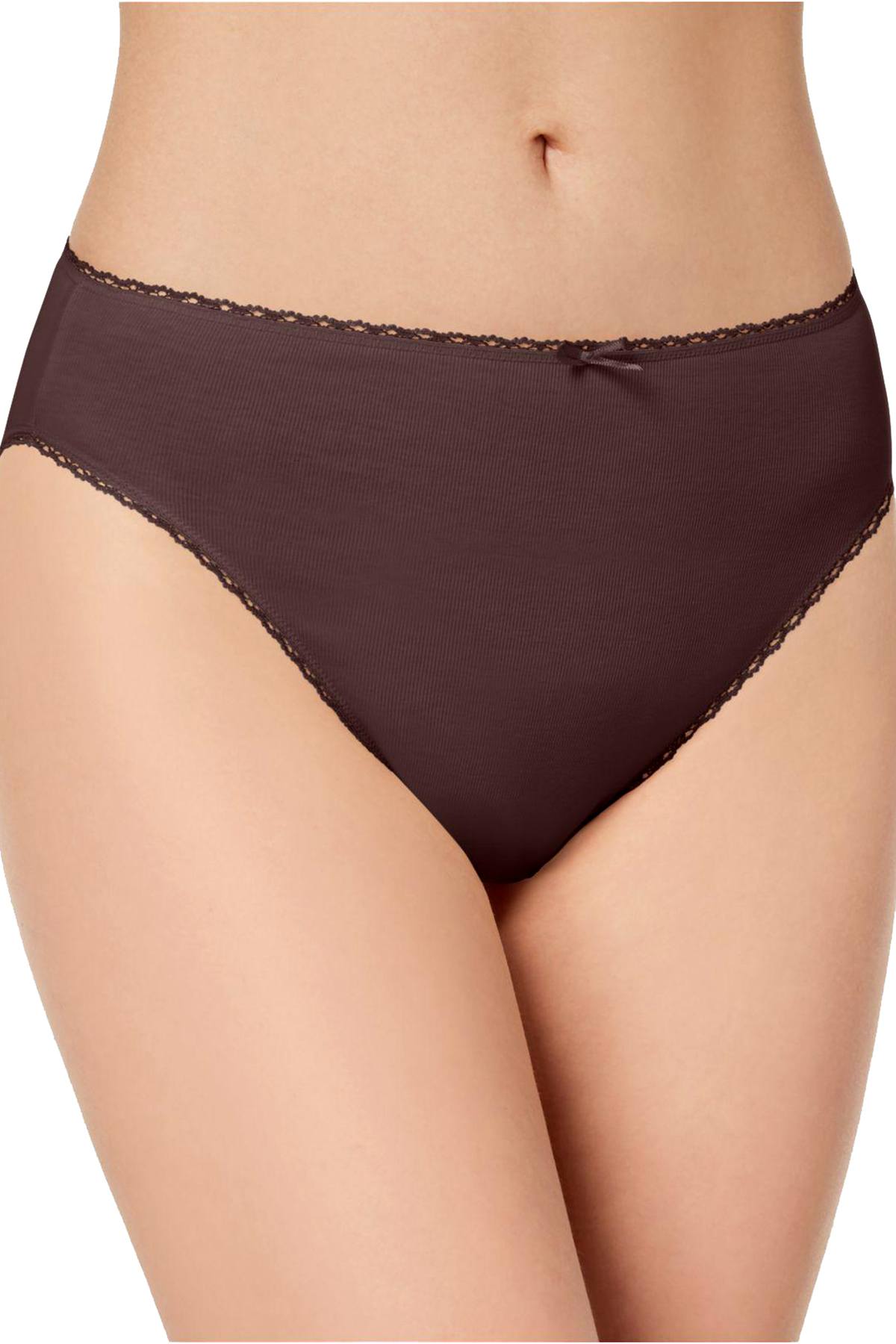 Charter Club Intimates Hickory Spice High Cut Bikini Brief