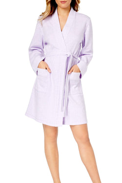 Charter Club Intimates Light-Amethyst Knit Robe thumbnail 1