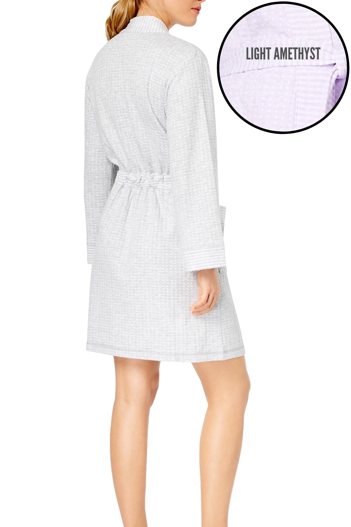 Charter Club Intimates Light-Amethyst Knit Robe