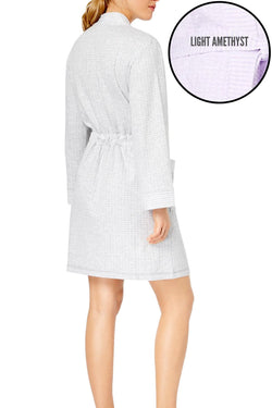 Charter Club Intimates Light-Amethyst Knit Robe thumbnail 4