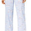Charter Club Intimates Light-Blue Top & Polar-Bear Printed Pant 2-Pc Pajama Set