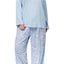 Charter Club Intimates Light-Blue Top & Polar-Bear Printed Pant 2-Pc Pajama Set