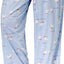 Charter Club Intimates Light-Blue Top & Polar-Bear Printed Pant 2-Pc Pajama Set