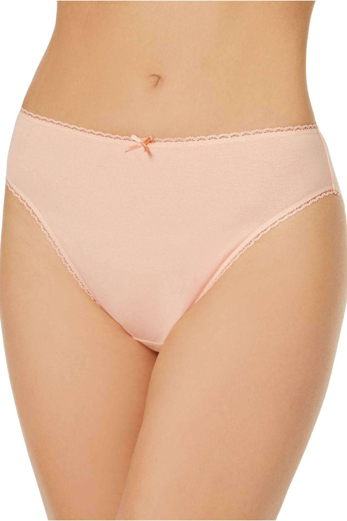 Charter Club Intimates Light Blush High Cut Bikini Brief