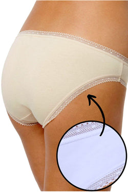 Charter Club Intimates Lilac-Kiss Modern Essentials Cotton Lace-Trim Bikini Brief thumbnail 3