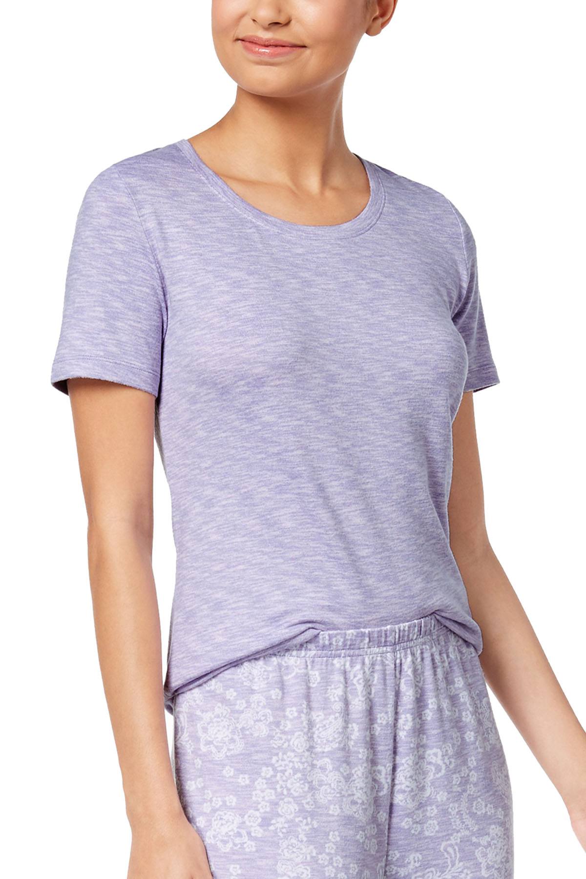 Charter Club Intimates Lovely-Lavendar Super-Soft Lounge Top