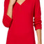 Charter Club Intimates PLUS Red Long-Sleeve Lounge Top