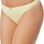Charter Club Intimates Pale-Yellow Confetti Pretty Cotton Thong