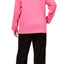 Charter Club Intimates Pink/Black Multi-Dots Top & Printed Pant Pajama Set