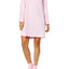 Charter Club Intimates Pink Celebrate Graphic-Print Cotton Sleepshirt With Matching Socks