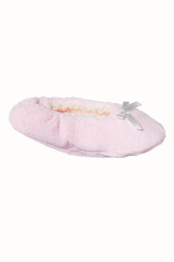 Charter Club Intimates Pink Fuzzy Slipper Socks thumbnail 2
