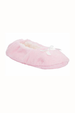 Charter Club Intimates Pink Fuzzy Slipper Socks thumbnail 1