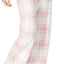 Charter Club Intimates Pink-Plaid 2-Pc Printed Fleece Pajama Set