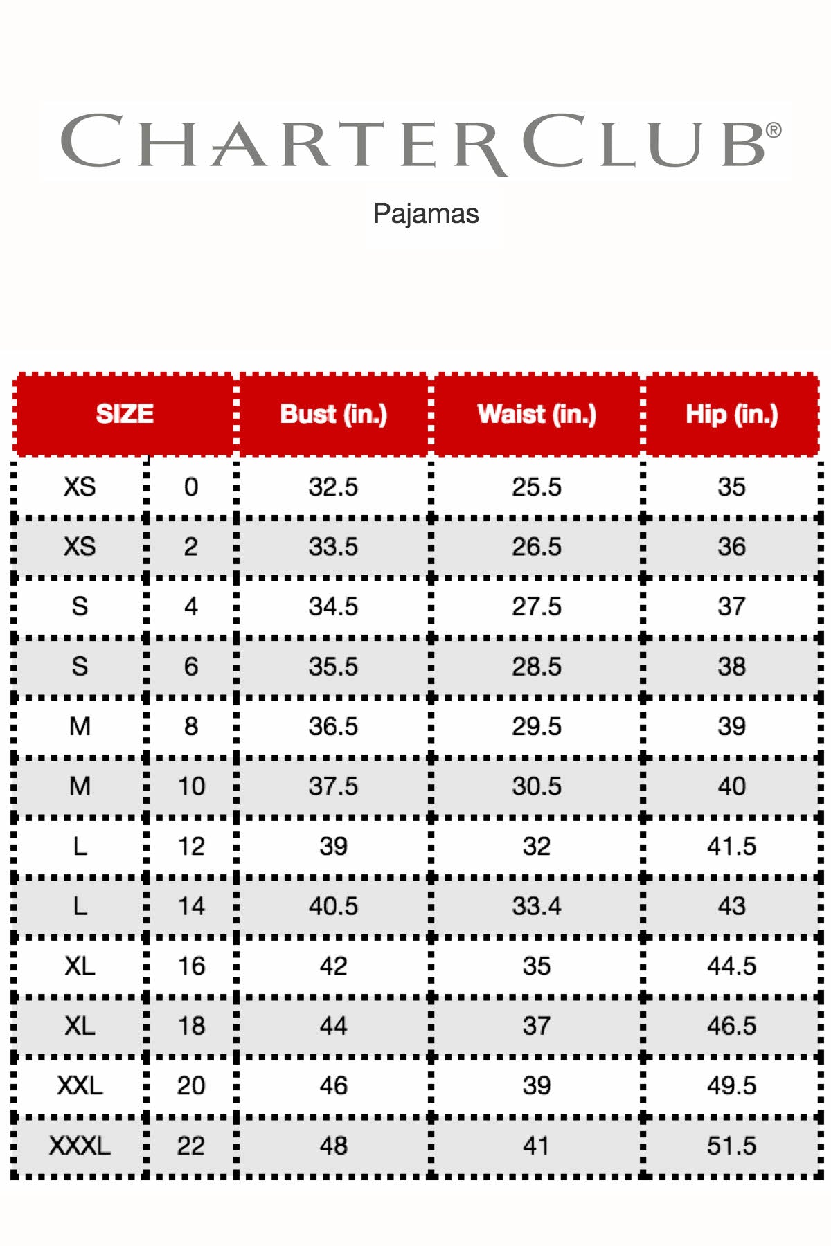 Charter Club Intimates Pretty Paisley Mix-It Pajama Set