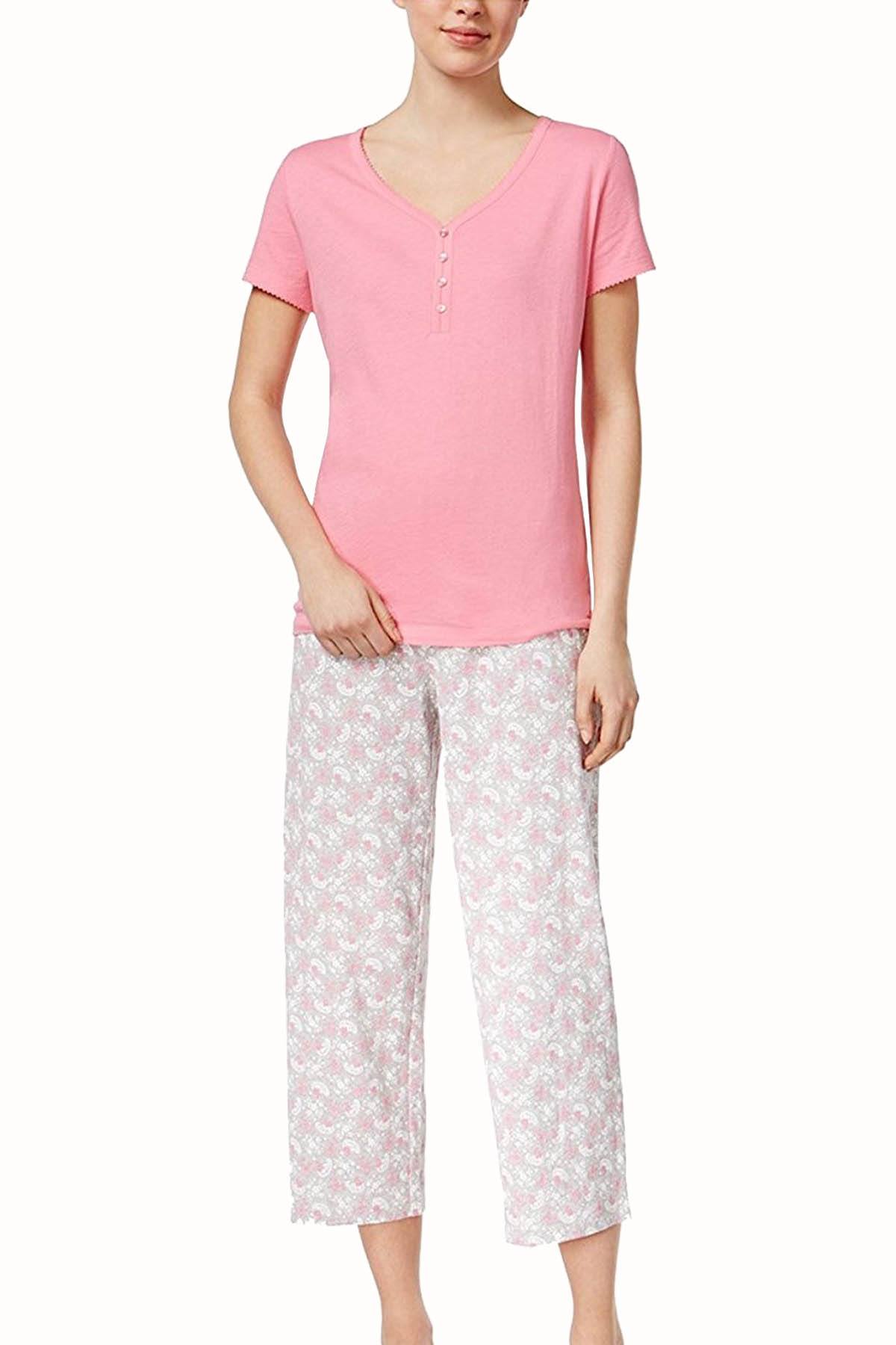 Charter Club Intimates Pretty Paisley Mix-It Pajama Set