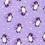 Charter Club Intimates Purple Pretty-Penguin Graphic-Print Cotton Sleepshirt With Matching Socks