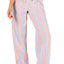 Charter Club Intimates Railroad Orange Striped Soft Cotton PJ Pant