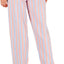 Charter Club Intimates Railroad Orange Striped Soft Cotton PJ Pant