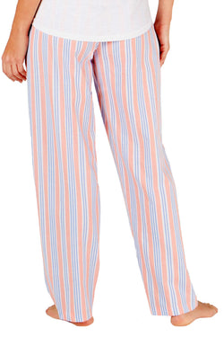 Charter Club Intimates Railroad Orange Striped Soft Cotton PJ Pant thumbnail 2