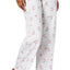 Charter Club Intimates Red/Grey Prancing-Deer 2-Pc Top & Printed Pant Pajama Set