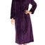 Charter Club Intimates Rich-Concord Dimple Textured Long Zip Robe