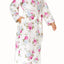 Charter Club Intimates Rose-Bouquet Quilted Satin-Trim Robe