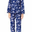 Charter Club Intimates Rose-Garden Floral-Printed Cotton/Flannel Pajama Set