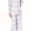 Charter Club Intimates Snowflake-Printed Fleece Pajama Set