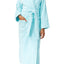 Charter Club Intimates Soft-Rain-Blue Luxe Cotton Terry Long Wrap-Robe