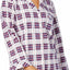 Charter Club Intimates Star-Plaid Printed Cotton/Flannel Pajama Set